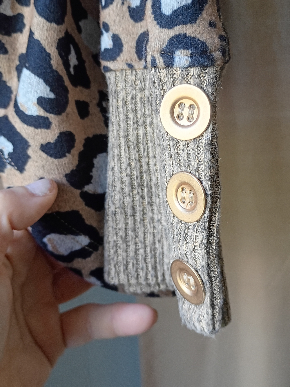 Ruby Rd Leopard Print Sweater - Picture 3 of 4